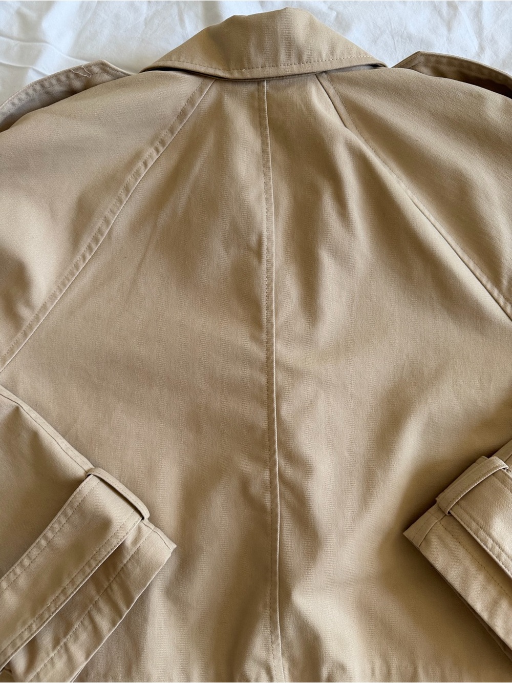 H&M Cropped Trench Coat - Beige - Picture 11 of 14